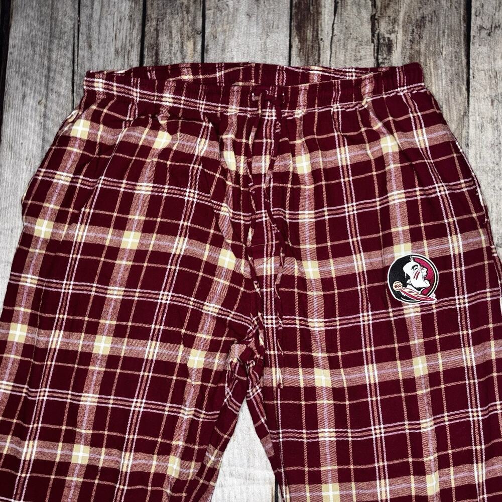 Concepts Sport Florida State Seminoles FSU Plaid Sleep Pants Sleepwear Mens XL - Picture 2 of 7